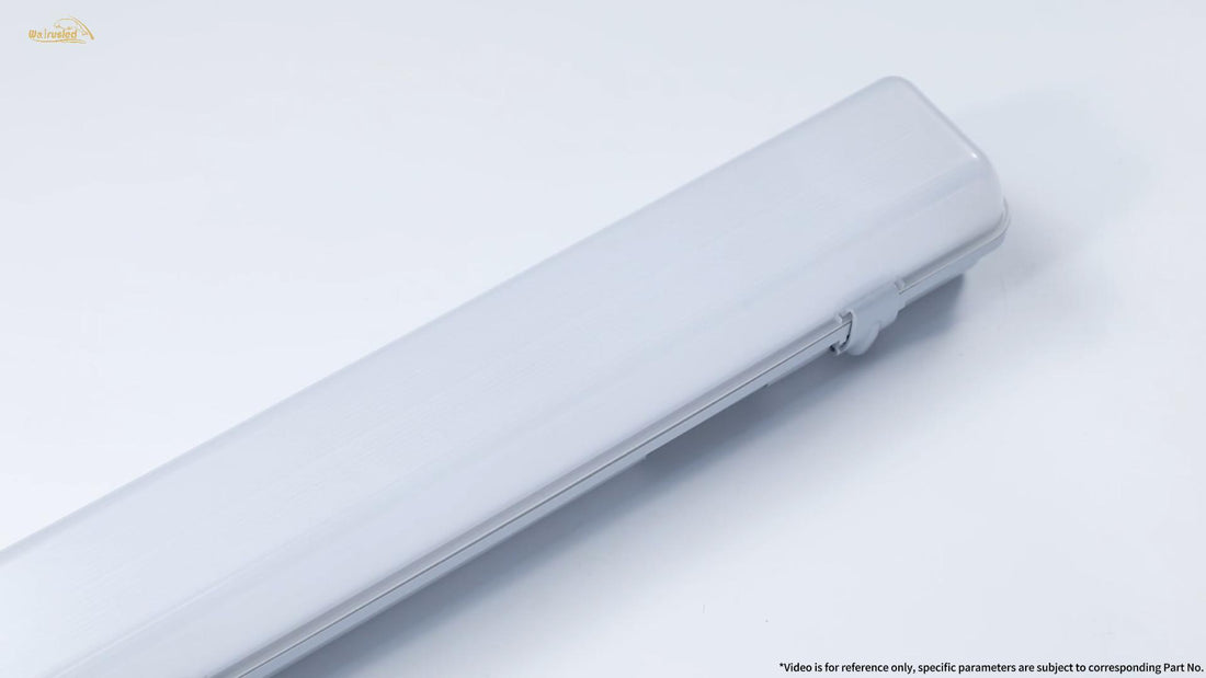 LED Wraparound Vapor Tight Batten Light Fixture Component