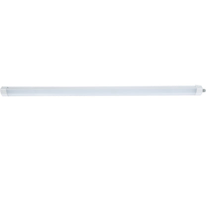 Walrusled 4FT Airport LED Tri Proof Batten Light, 40W, 4400lm, 5000K, IP66, IK10, 48 Inch Garage LED Vapor Tight Linear Tube Light , 4 Foot Tunnel LED Waterproof Dustproof Light Fixture, 120CM Flush Mount Stairwell Led Vapor Proof Batten Ceiling Light